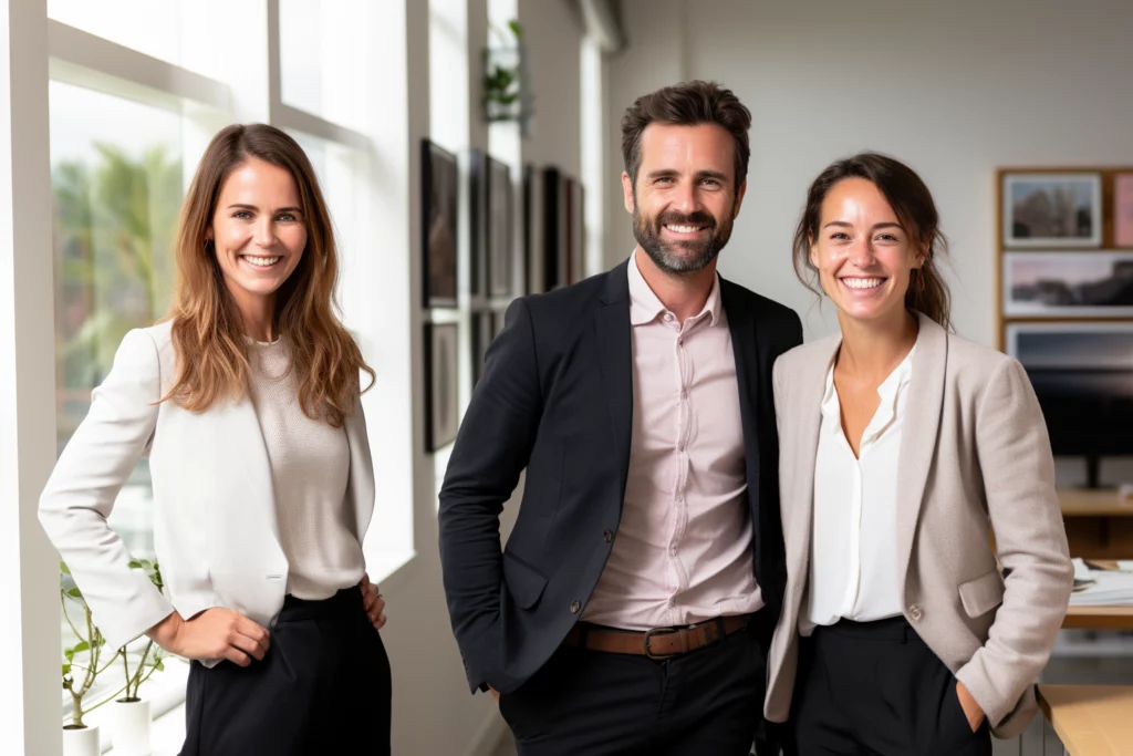 Photographie d'équipe pour la formation anglais Fosses 95470