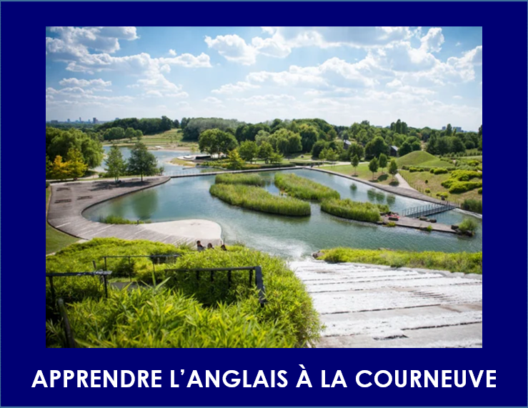 Bannière mobile apprendre l'anglais La Courneuve