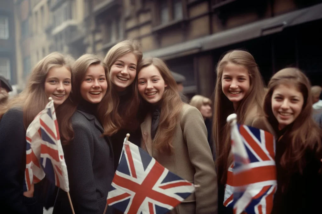 groupe de filles en angleterre cours anglais beaumont 95260