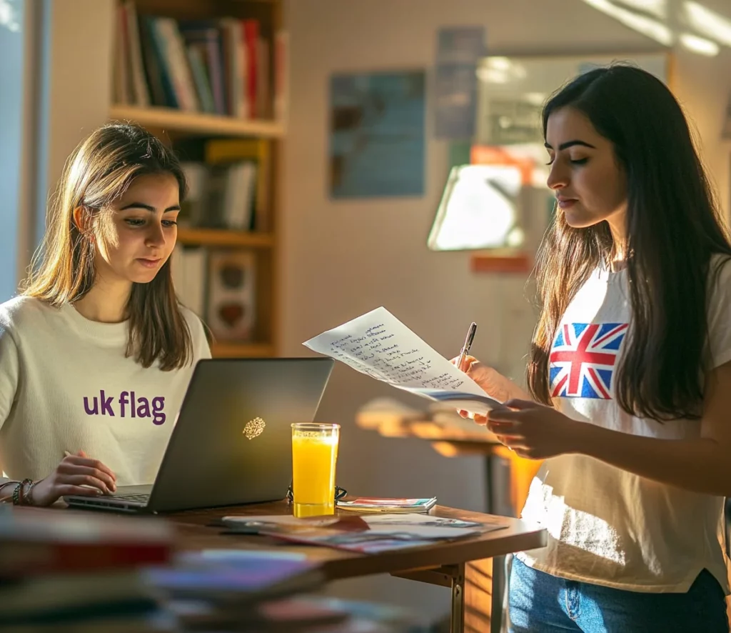 admin975_A_photo_of_two_women_studying_English_in_the_study_roo_8ac47f39-23ec-464a-b9f0-43bf116fa042