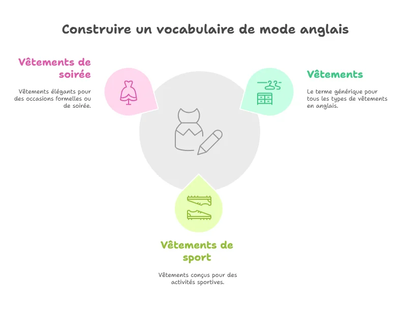 vocabulaire mode anglais