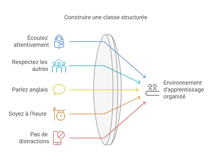 10 règles de classe en anglais