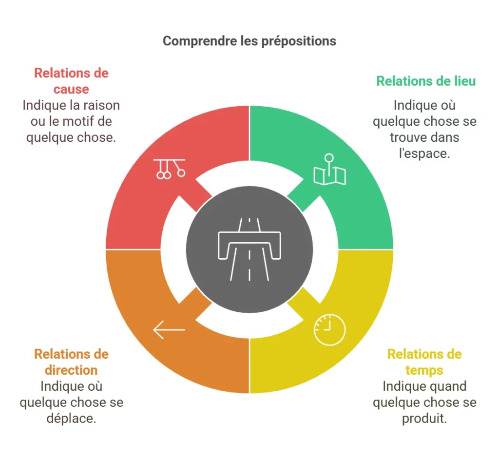 les propositions en anglais