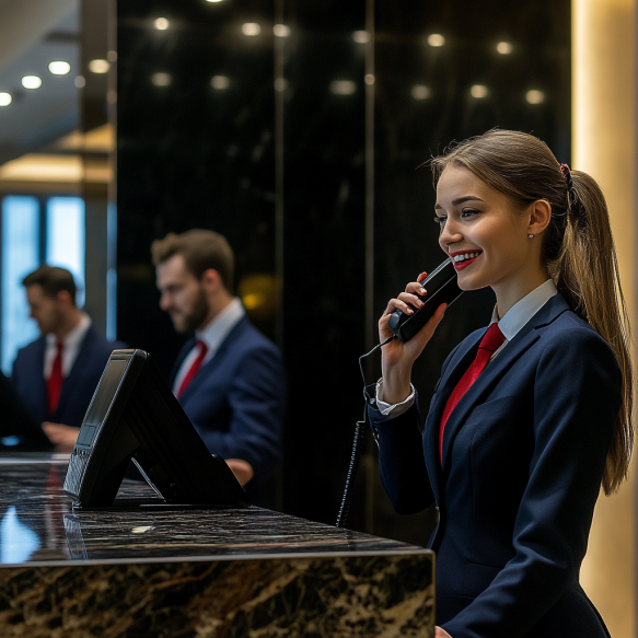 j'ai une reservation au nom de en anglais